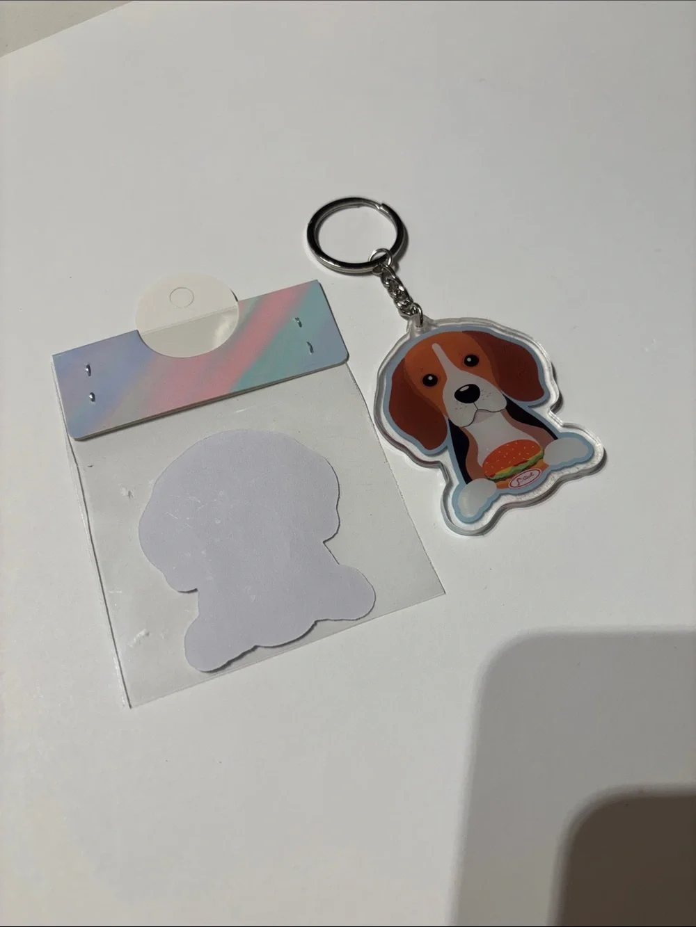 Beagle Keychain & Sticker Set - Picture 3 of 7